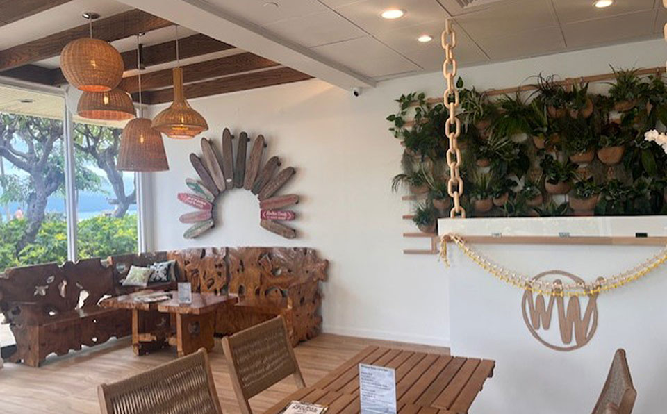 ワイキキウォールズ - 店内の様子